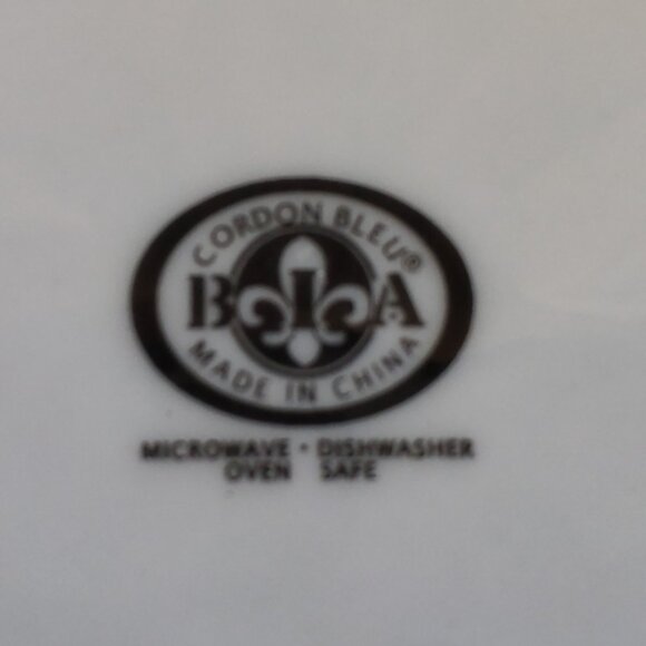 Bia Brie Camembert Baker Set of 5, VTG Cordon Bleu Porcelain Cheese Dish Set 5" - Picture 6 of 12